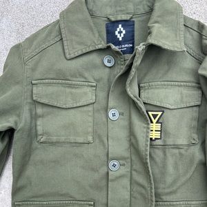Marcelo Burlon Kids of Milan Military Style Jacket